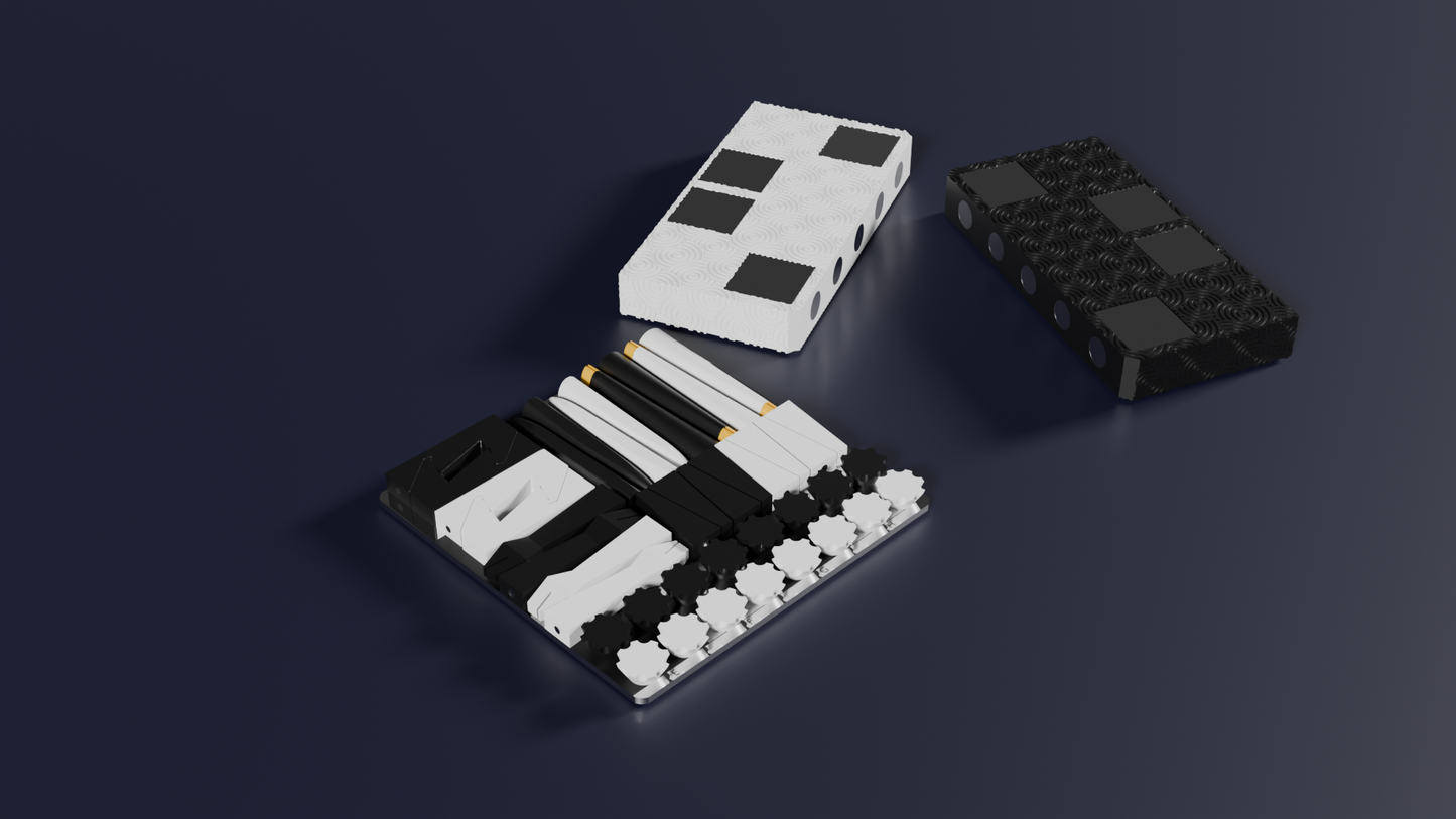 Pocklet Chess - Classic Black & White