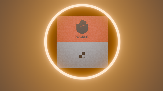 POCKLET Chess - Solar Orange & White